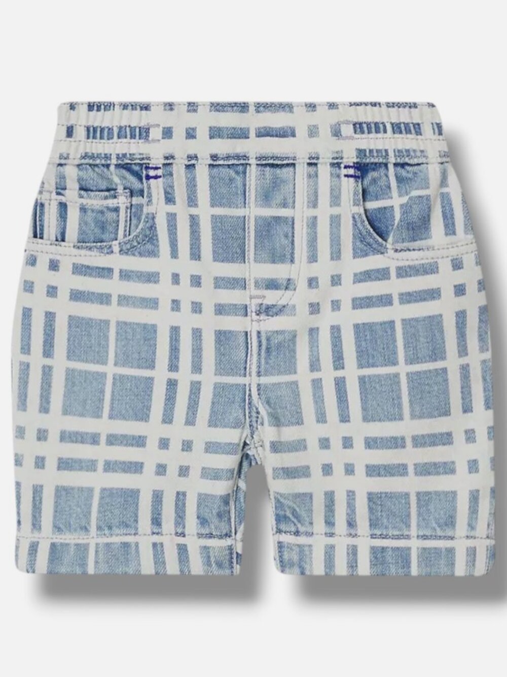 Burberry Kid's Boy's Blue Pull-On Shorts Size 6